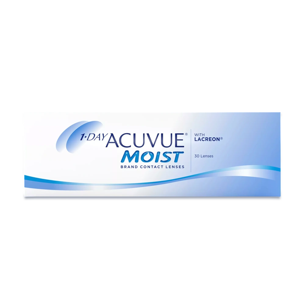 ACUVUE MOIST contact lens box