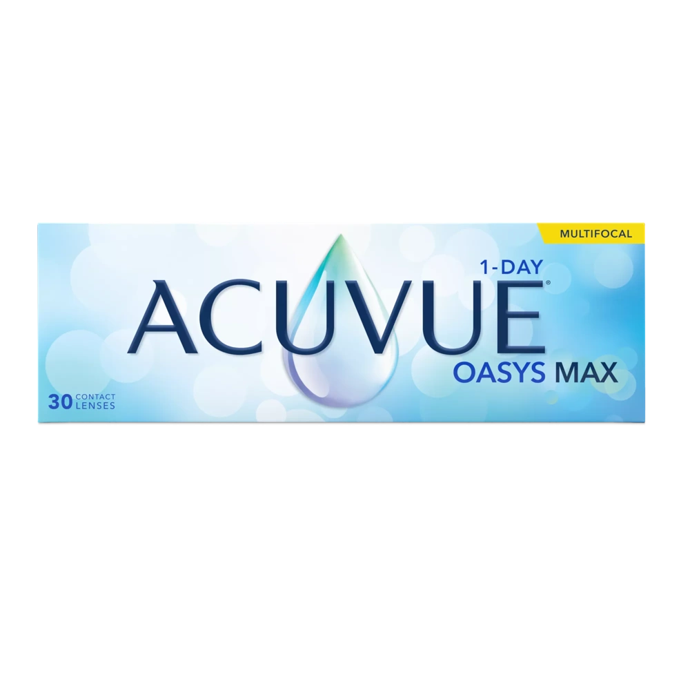 ACUVUE OASYS MAX 1-Day MULTIFOCAL contact lens box