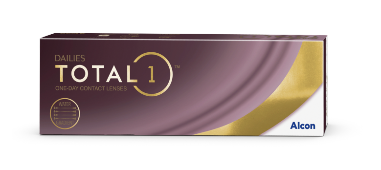 DAILIES TOTAL1 contact lens box